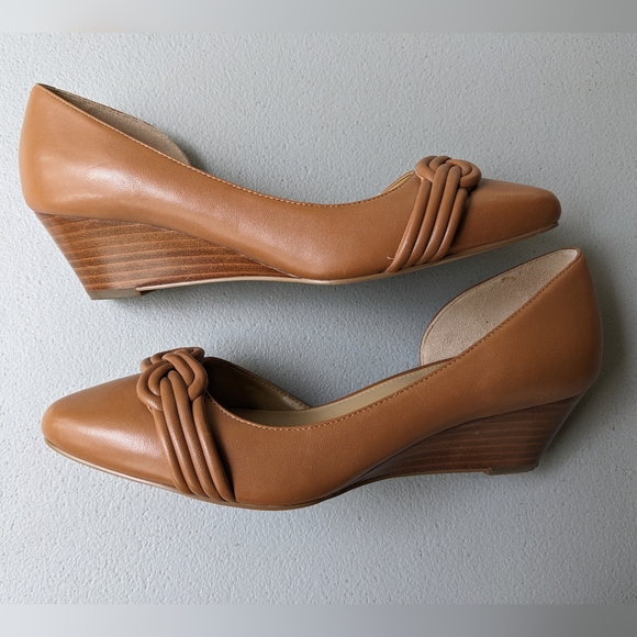 Talbots Shoes - Talbot's Laney D'orsay Wedges ~ sz 7